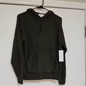 Spiritual Gangster Dark Green Hoodie Sweater
